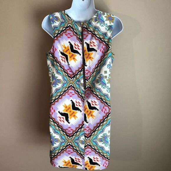 Naven Aztec Shift Dress - Picture 4 of 6